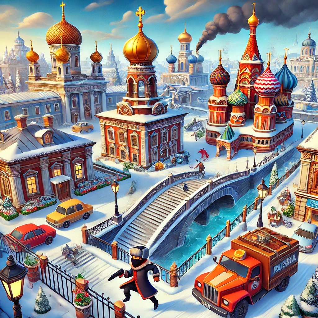 Bob The Robber 4: Russia Snowy Streets