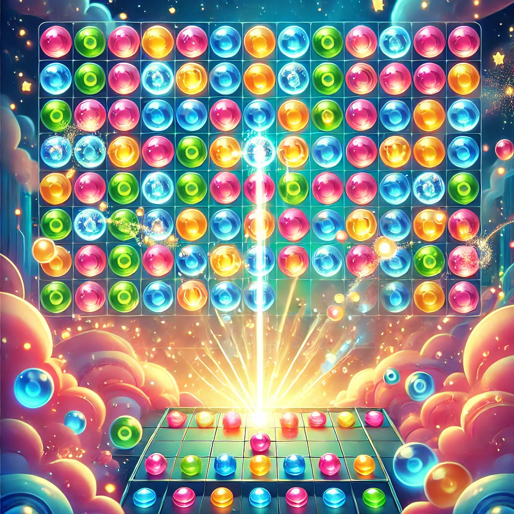 Bubble Burst Colorful Puzzle